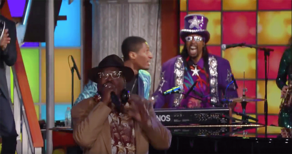 George Clinton on The Late Show with Stephen Colbert