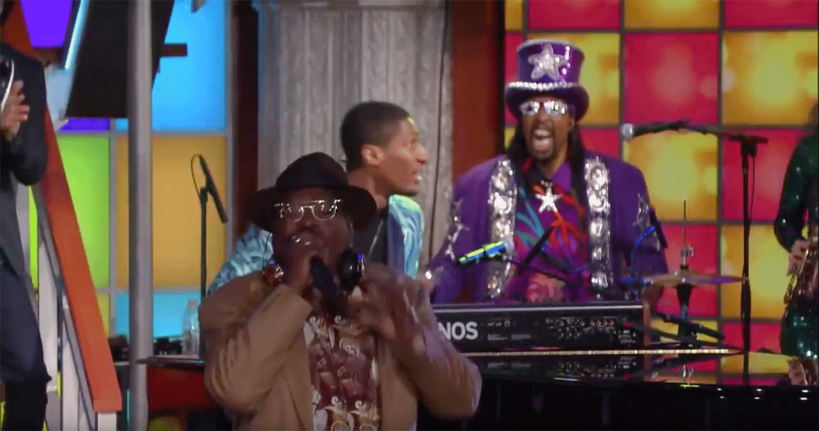 George Clinton on The Late Show with Stephen Colbert
